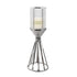 Hexagon Candle Holder - Silver